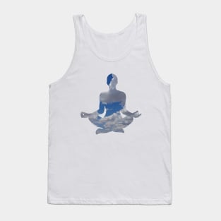 Yoga Meditation in the Clouds Tank Top